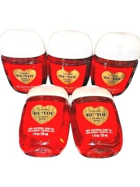 BE YOU BUBBLY ROSÉ HAND SANITIZERS BY BATH AND BODY WORKS